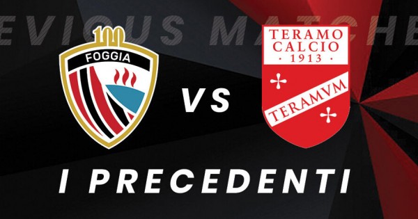 Foggia-Teramo, i precedenti al Pino Zaccheria