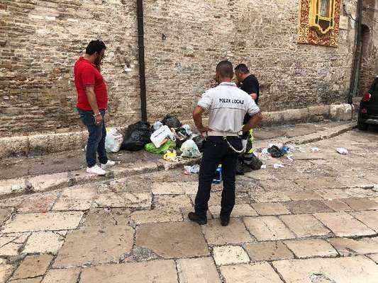San Severo, è battaglia contro l'abbandono dei rifiuti: nove sanzioni in appena metà  giornata
