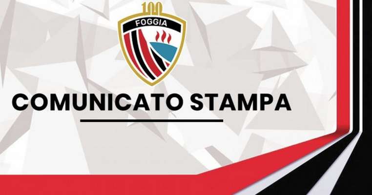 Calcio Foggia 1920, la solidarietà  dei compagni di squadra al capitano Federico Gentile