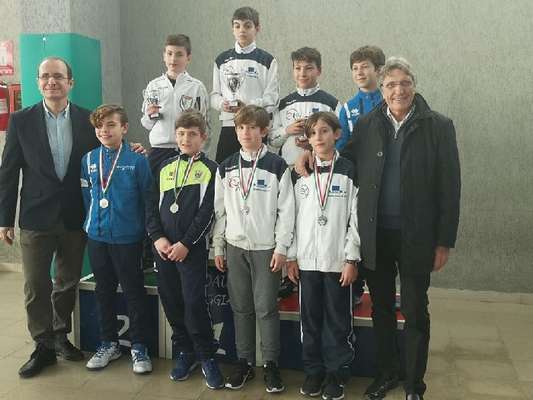 Scherma, seconda prova: nove podi per gli atleti del Circolo Schermistico Dauno