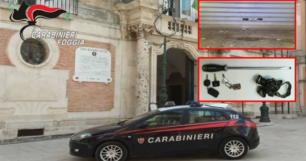 San Severo, sventato il furto di un trattore e arrestato dai Carabinieri uno dei responsabili