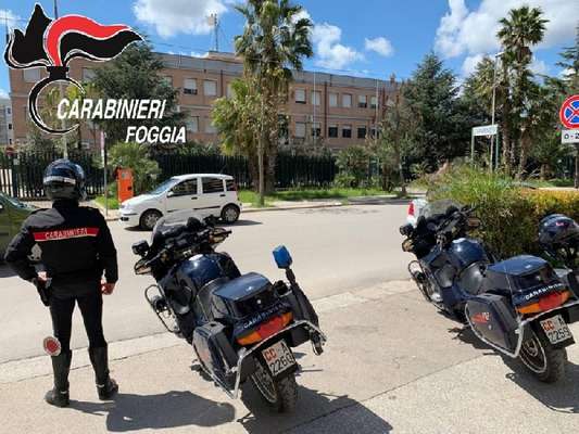 Carabinieri, controllate a Cerignola dal 26 marzo oltre 1300 persone di cui 200 sanzionate