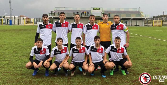 Under 17 Calcio Foggia 1920 pari e patta con la capolista