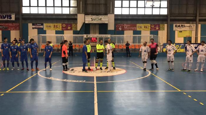 Calcio a 5: Azzurri Conversano-Futsal Monte Sant'Angelo 5-0