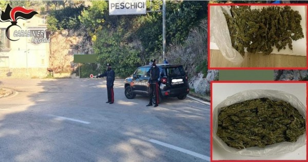 Gestivano un vero e proprio minimarket della droga in garage, arrestati giovani pusher peschiciani