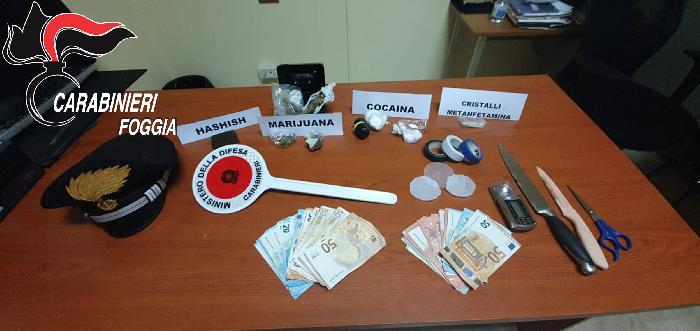 San Marco in Lamis, arrestato il titolare di un club privato. Spacciava cocaina nel locale