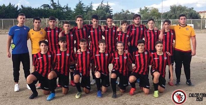 Calcio Foggia 1920: Under 15 pareggio a reti bianche nel posticipo contro la Gioventù Calcio Foggia