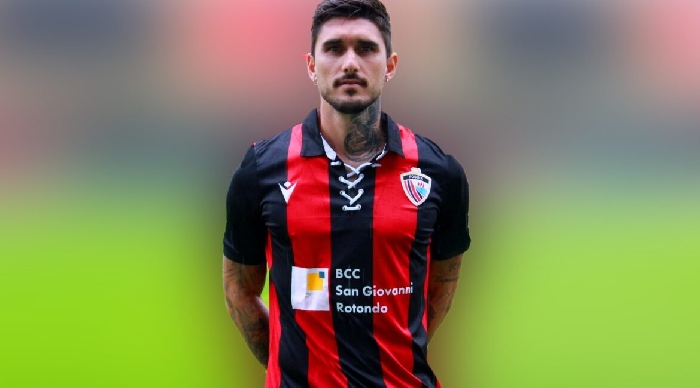 Il Calcio Foggia 1920 comunica di aver provveduto al tesseramento del calciatore Simone Dell'Agnello