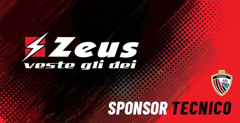 Zeus veste gli dei, ed ora anche il... Foggia. Siglato l'accordo con lo sponsor tecnico, Ma Macron preannuncia battaglia legale