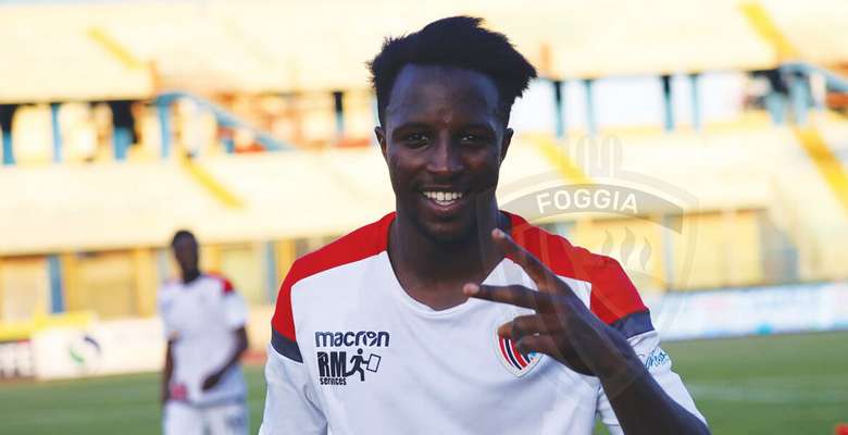 Ibou Balde (Calcio Foggia 1920): La doppiettà più bella