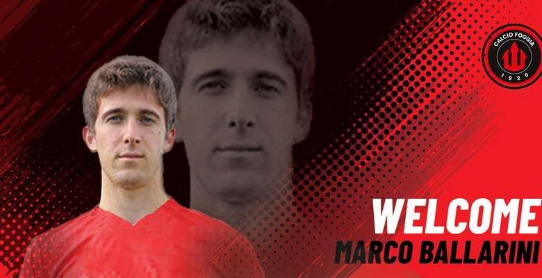 Calcio Foggia 1920, dall'Udinese arriva Marco Ballarini