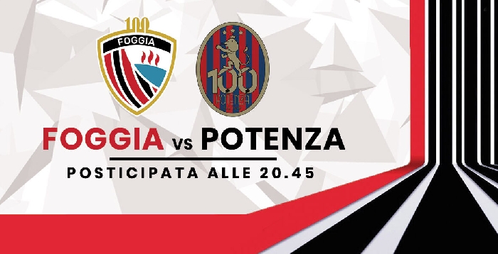 Due casi di Covid-19 tra i rossoneri (non calciatori), Calcio Foggia 1920-Potenza slitta alle ore 20.45