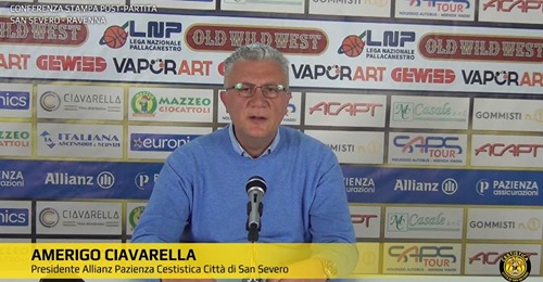 Cestistica San Severo a picco, ma il Presidente Ciavarella sbotta: Direzione scandalosa, io non ci sto