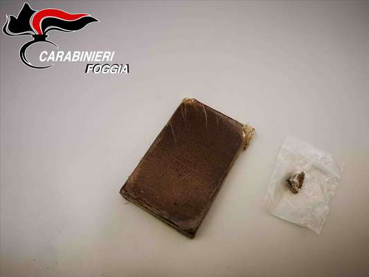 Controlli a tappeto in città , arrestato un minore trovato in possesso di 100 grammi di hashish