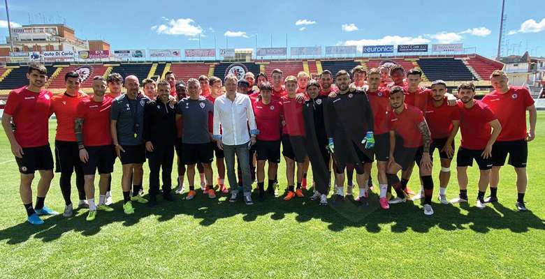 Calcio Foggia 1920, proseguono gli allenamenti in casa rossonera
