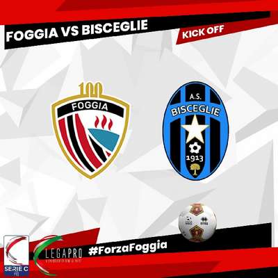 Calcio Foggia 1920 ko allo Zaccheria con il Bisceglie con il punteggio di 3-1