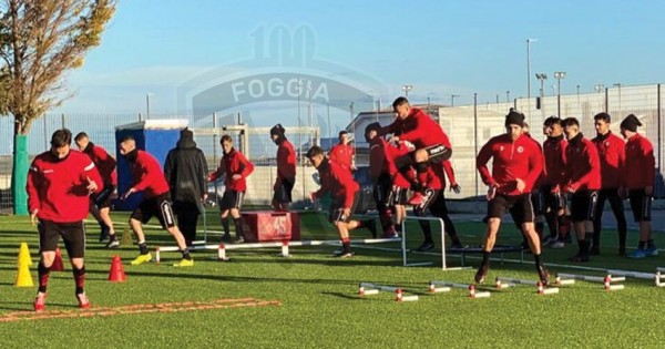 Calcio Foggia 1920, prosegue la marcia di avvicinamento al match di Catania