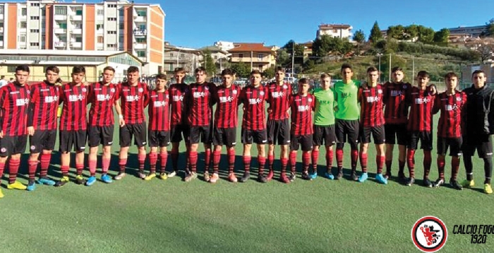 Calcio Foggia 1920: Per la Juniores rossonera pari e patta a Chieti