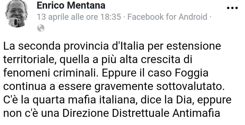 Quarta mafia in Capitanata, la riflessione su Open: "La 'Gomorra' di cui nessuno parla"