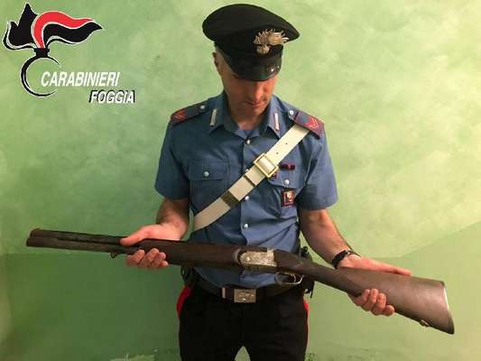 Deteneva illegalmente un'arma clandestina: arrestato incensurato a San Ferdinando di Puglia