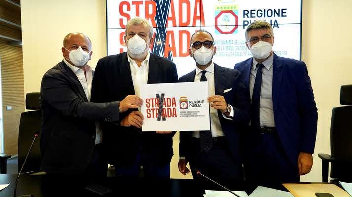 Strada per Strada, 100 milioni di euro stanziati dalla Regione per i comuni pugliesi