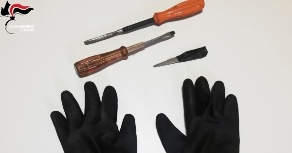 Rubano auto a Manfredonia e vengono scovati dai carabinieri: in manette tre giovani foggiani