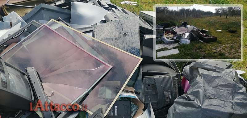 San Severo, abbandonano elettrodomestici cannibalizzati. Sequestro del veicolo e 2 persone denunciate