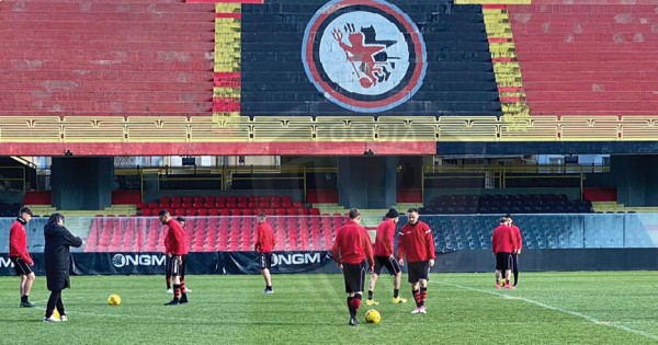 Calcio Foggia 1920, ripartono gli allenamenti in vista della gara con la Ternana