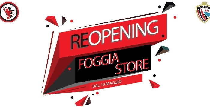 Calcio Foggia 1920: riapre il Foggia Store
