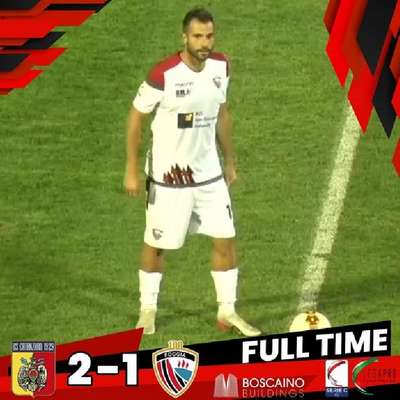 Catanzaro-Calcio Foggia 1920 2-1, secondo ko consecutivo per i rossoneri