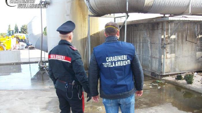 Blitz del Noe, sequestrato impianto di Maia Rigenera a Lucera per gestione illecita di rifiuti dal valore di 1,5 milioni