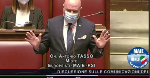 Fiducia Governo Draghi, Tasso: Lealtà ai progetti per i cittadini