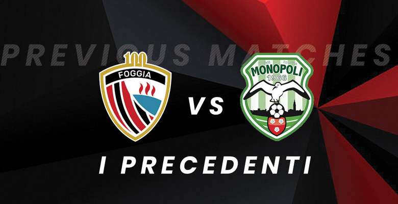 Calcio Foggia 1920-Monopoli, i precedenti