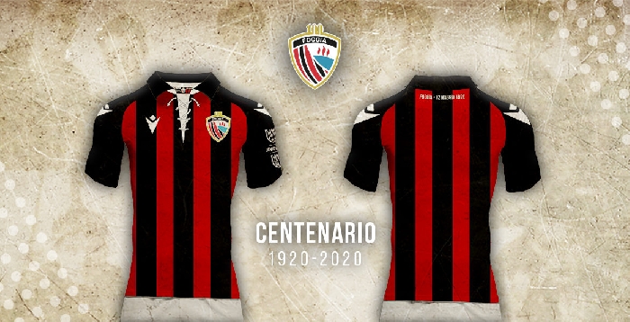 Calcio Foggia 1920: modalità  di prenotazione della maglia celebrativa 100 years