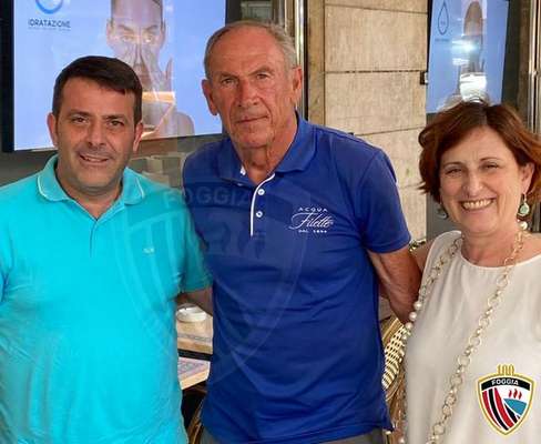Zdenek Zeman da appuntamento ai tifosi del Calcio Foggia 1920