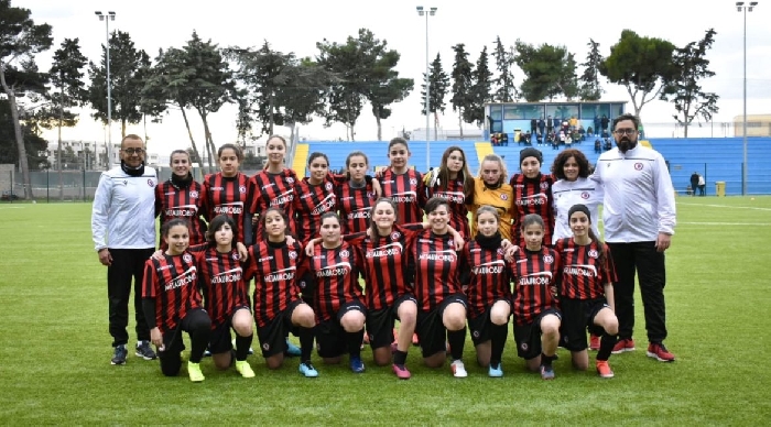 Calcio Foggia 1920, l'Under 15 Femminile rifila sei gol al Trani