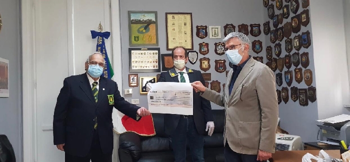 L'associazione nazionale finanzieri d'Italia dona 10 mila euro al Policlinico Riuniti di Foggia