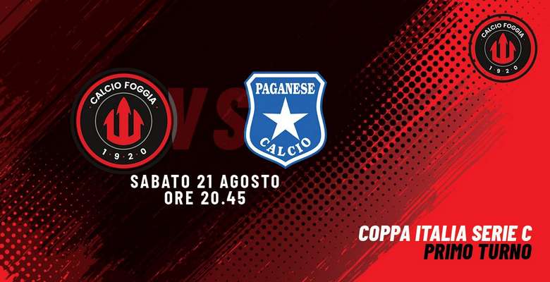 Calcio Foggia 1920, i convocati per la gara con la Paganese