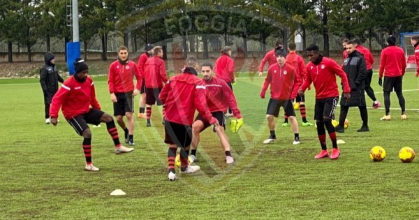 Calcio Foggia 1920, procedono gli allenamenti per la gara di Bisceglie