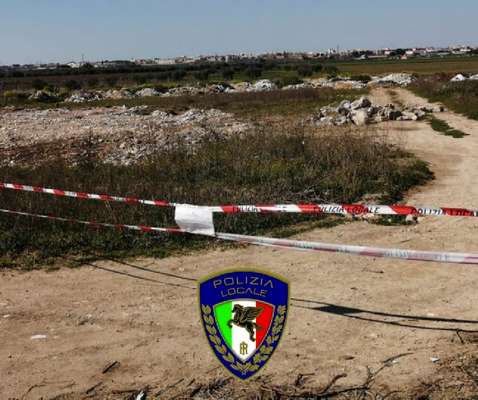 San Severo,rifiuti illeciti su terreno agricolo. Scoperti grazie ai droni