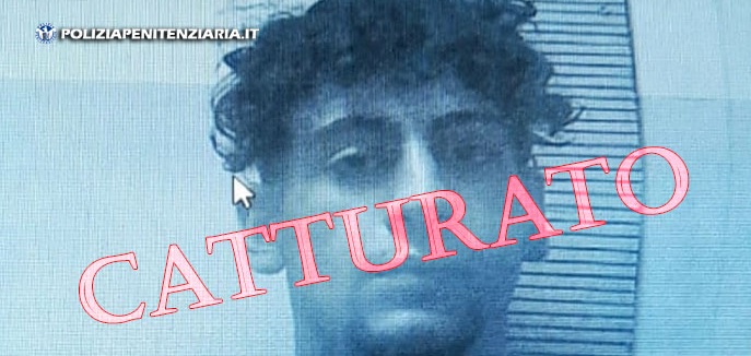 Era evaso dal carcere di Pescara durante l'ora d'aria, è stato ritrovato (e arrestato) a Cerignola