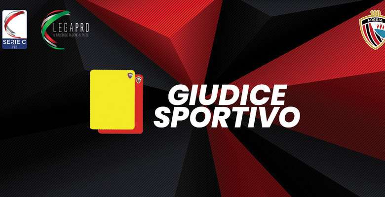 Calcio Foggia 1920, un turno di squalifica per Vitale