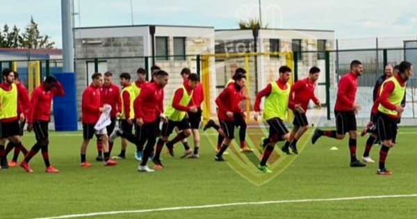 Calcio Foggia 1920, iniziano gli allenamenti in vista del derby con il Bari