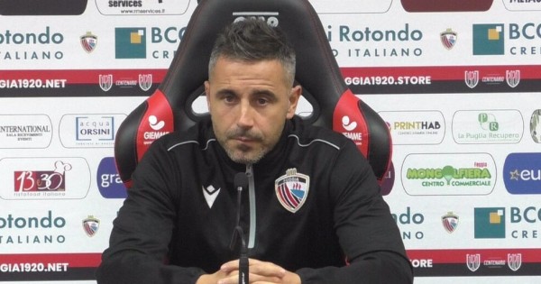 Marco Marchionni (Calcio Foggia 1920): 'Siamo motivati. Chiudiamo al meglio l'anno'