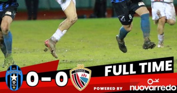 Bisceglie-Calcio Foggia 1920 termina in parita' con il punteggio di 0-0