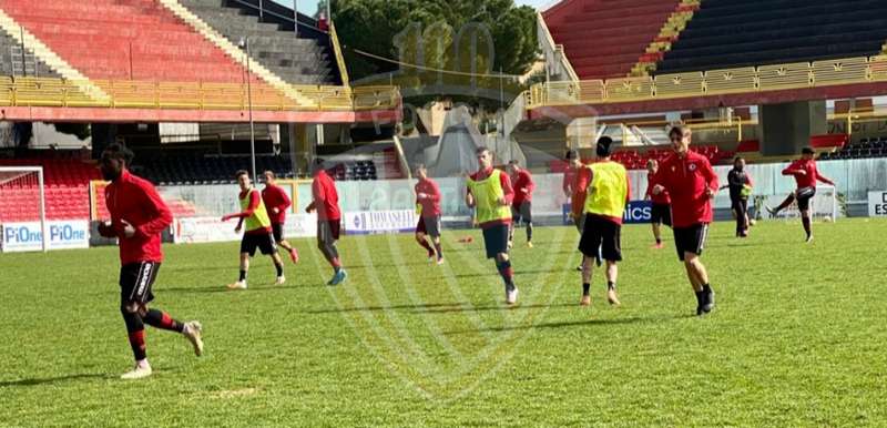 Calcio Foggia 1920, continuano gli allenamenti in vista del derby con il Bari