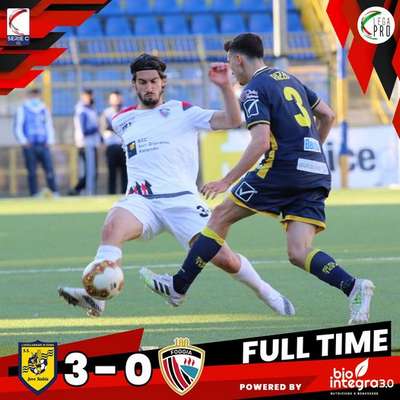 La Juve Stabia travolge il Foggia 3-0 in una gara senza storia