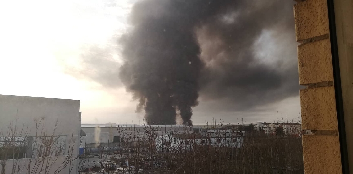 San Severo, incendiato il deposito Buttol, azienda incaricata della raccolta dei rifiuti