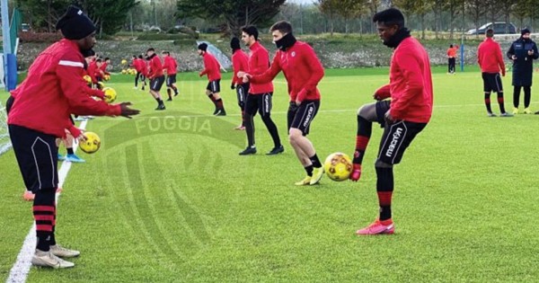 Calcio Foggia 1920, prosegue la preparazione alla gara con la Casertana