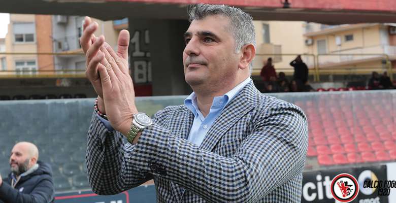Calcio Foggia 1920, la lettera di saluti di Roberto Felleca